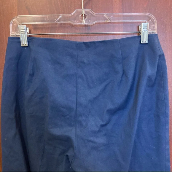 J MCLAUGHLIN Navy Cotton Pants Size 2 - Picture 7 of 8